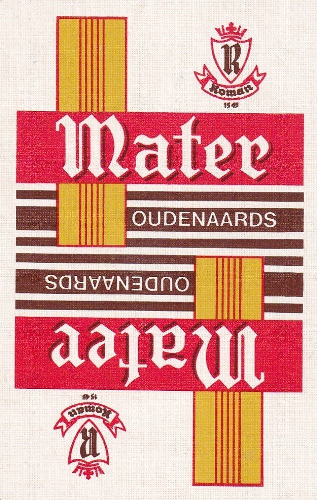 B 128 / S K ROMAN MATER OUDENAARDS, Verzamelen, Speelkaarten, Jokers en Kwartetten, Ophalen of Verzenden, Zo goed als nieuw, Speelkaart(en)