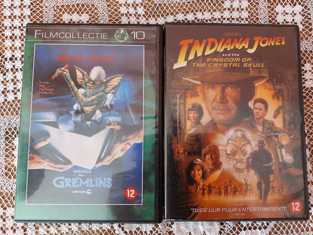 DVD's: Indiana Jones, Gremlins, The black panther, CD & DVD, DVD | Autres DVD, Enlèvement