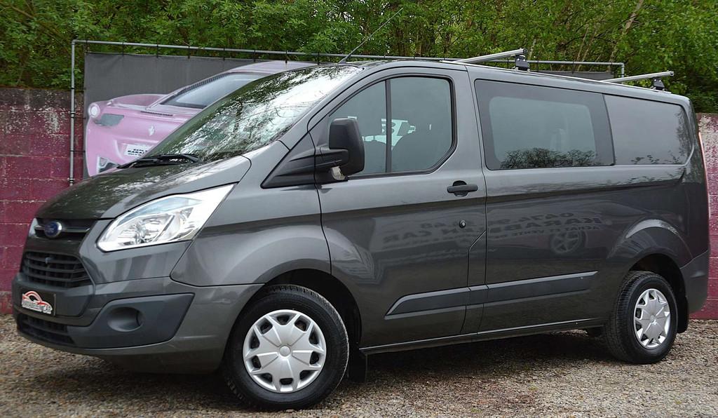Ford Transit Custom 2.2TDCi 6PL NAV CAM CLIM CRUIS 77.300KM, 2198 cm³, Achat, Entreprise, Boîte manuelle