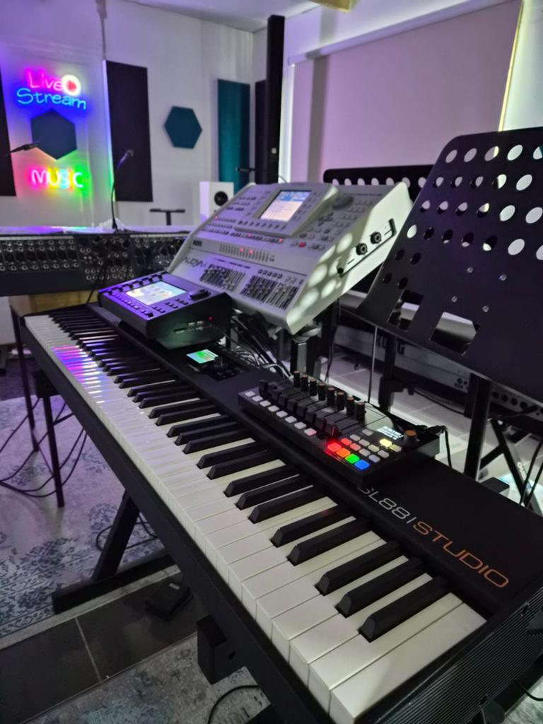 Ketron audya en ketron sd40 en studiologic, Muziek en Instrumenten, Keyboards, Ophalen, 88 toetsen