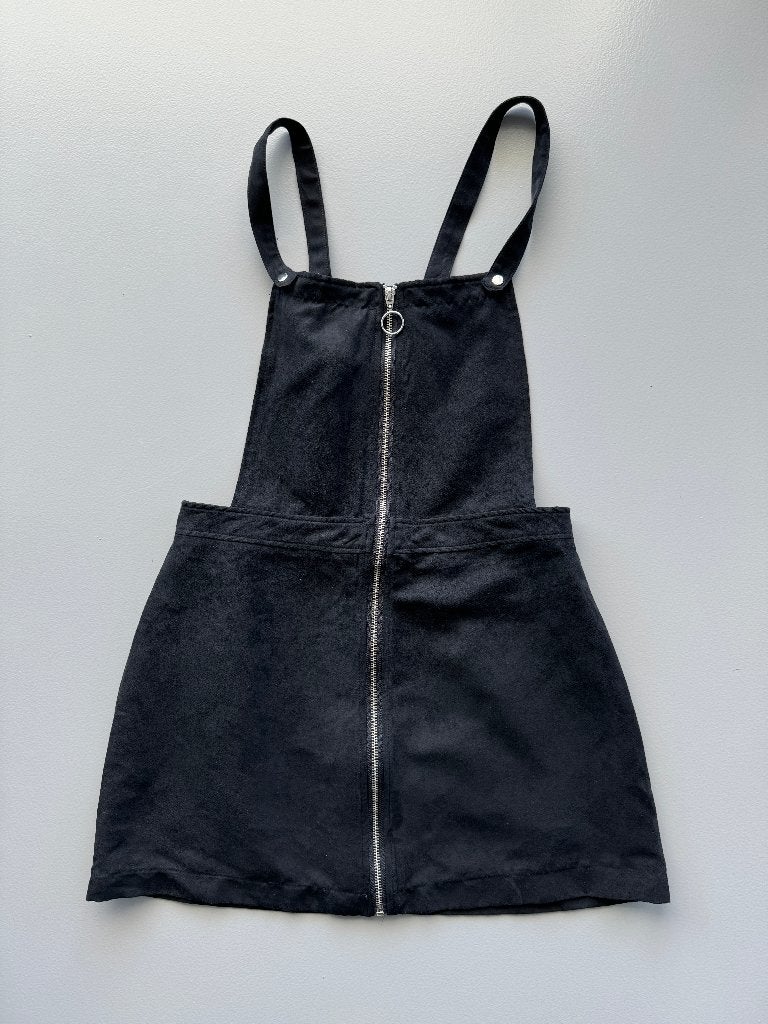 zwarte salopetjurk met rits H&M, maat 40, Enlèvement ou Envoi, Porté, Taille 38/40 (M), Noir