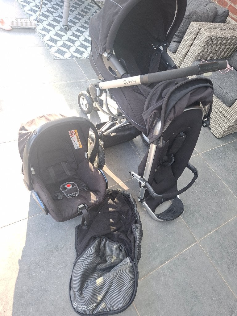 Quiny, Kinderen en Baby's, Buggy's, Ophalen, Zo goed als nieuw, Quinny, Zonnekap