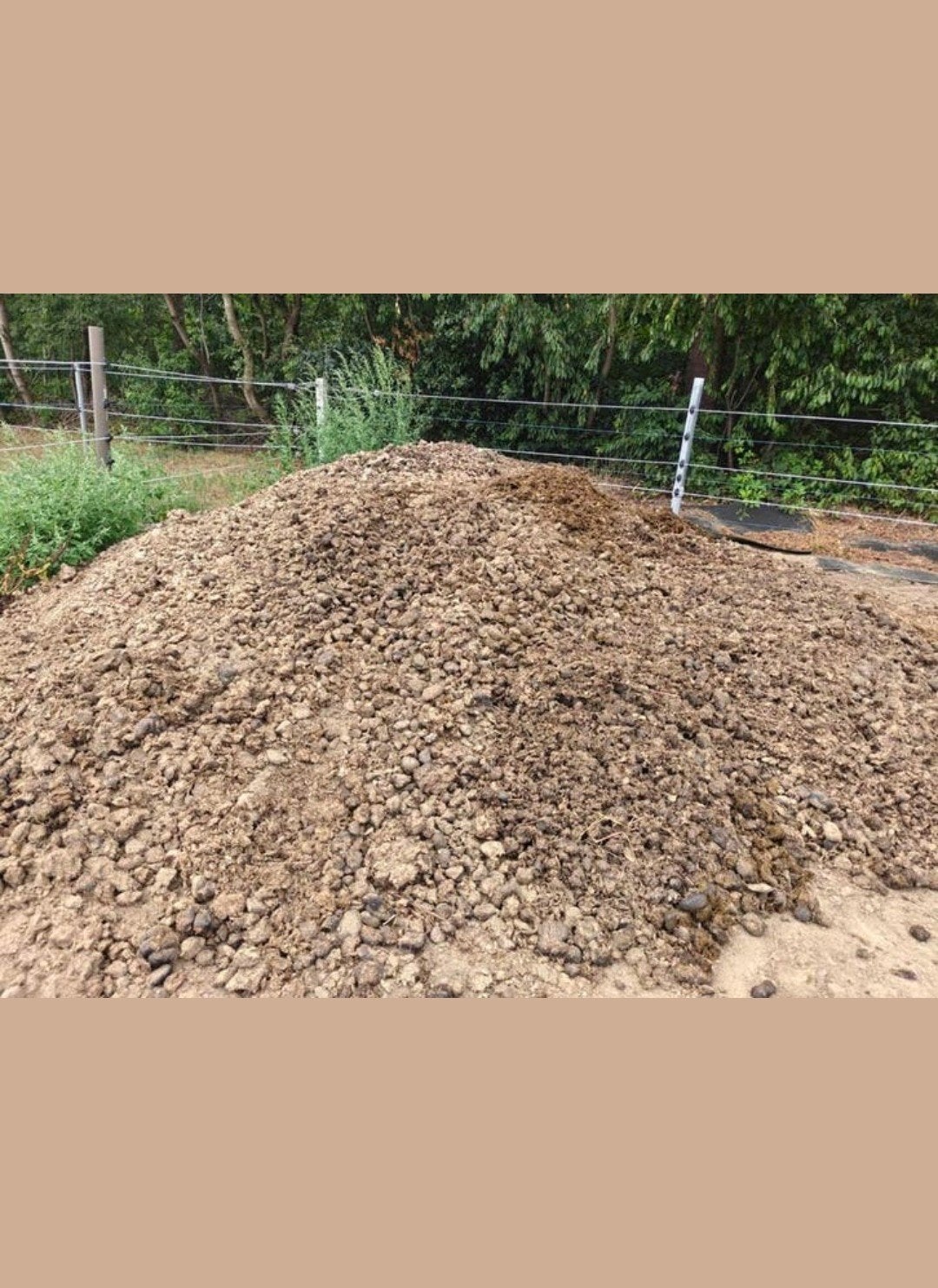 Gratis pure paardenmest, Jardin & Terrasse, Sable, Enlèvement