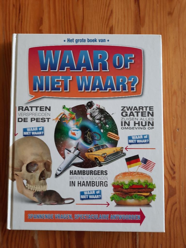 Het grote boek van ´Waar of niet waar?´, Ophalen, Andrea Mills, Zo goed als nieuw, Los deel