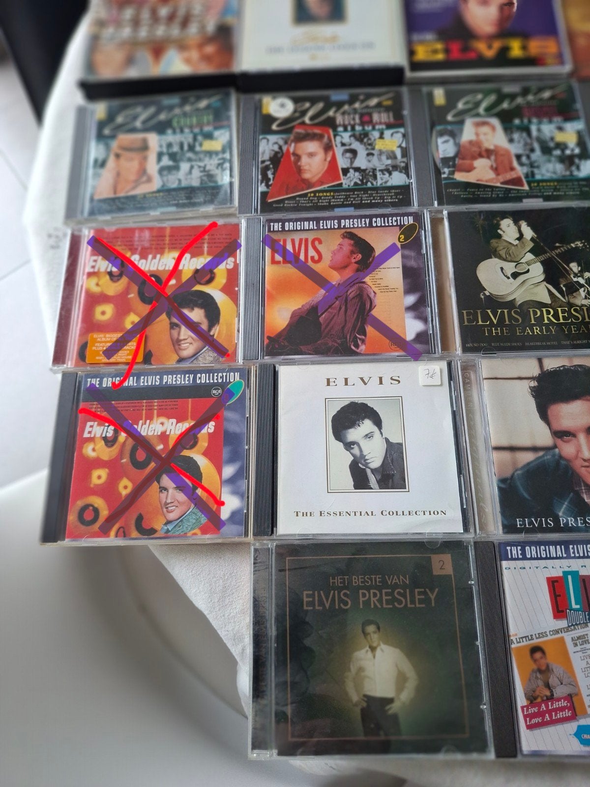 Choisissez Cds Elvis Presley 1,5 euro par CD, Enlèvement ou Envoi