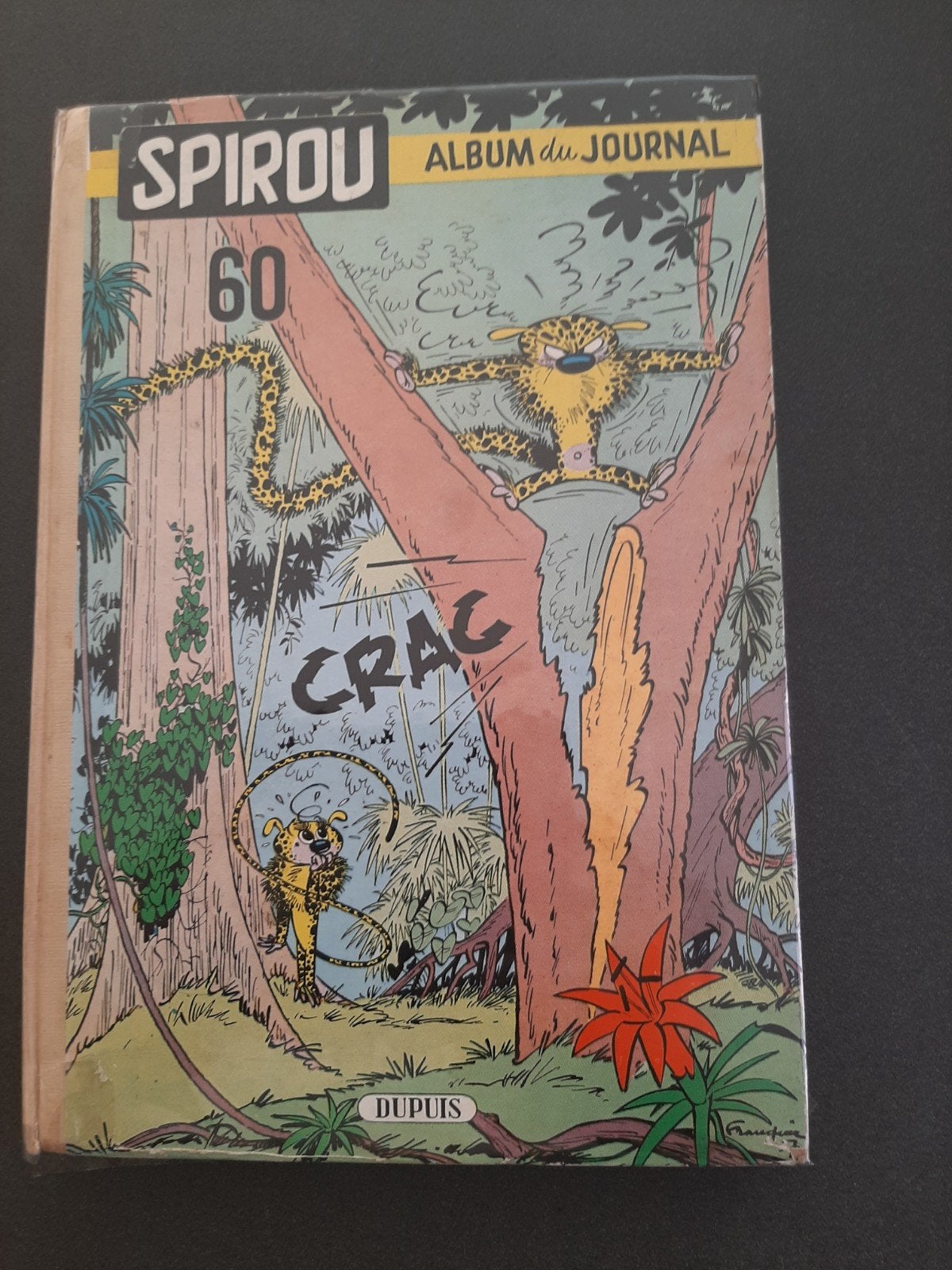 Reliure Spirou 60 complète 1957 TBE, Livres, Enlèvement ou Envoi