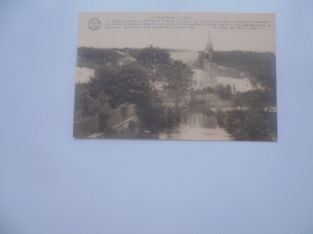 houffalize-l'eglise, Verzenden, 1920 tot 1940, Ongelopen, Luxemburg