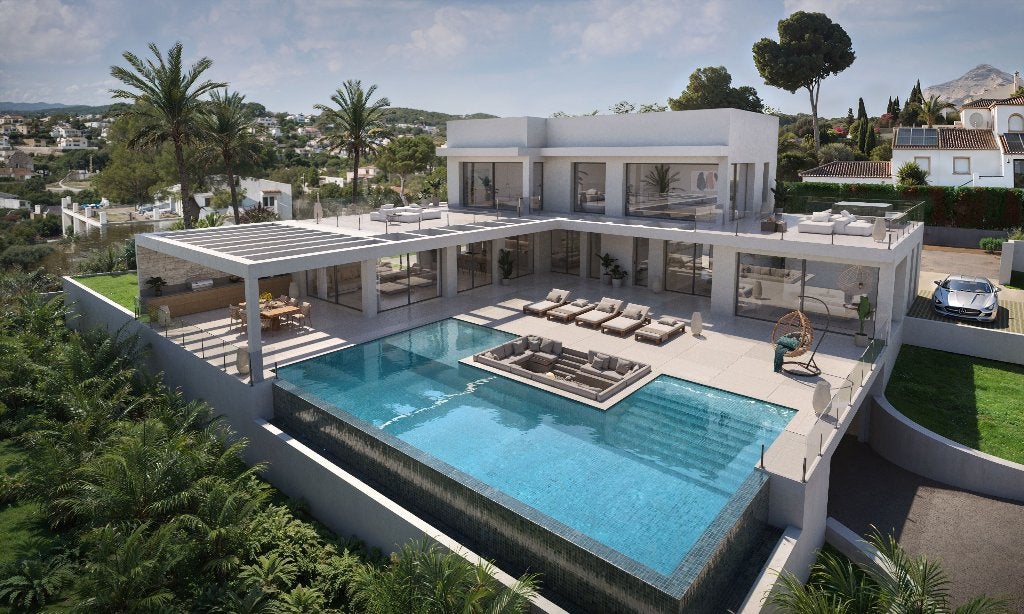 Villa met zeezicht in Jávea - Costa Blanca, Spanje, Immo, Village, Maison d'habitation, Jávea, 5 pièces