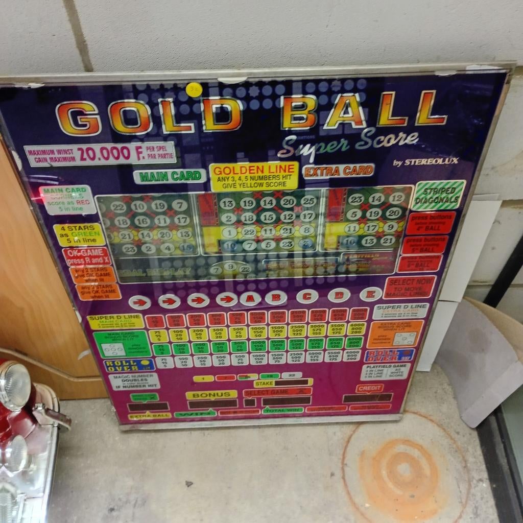 Gold Ball, Ophalen