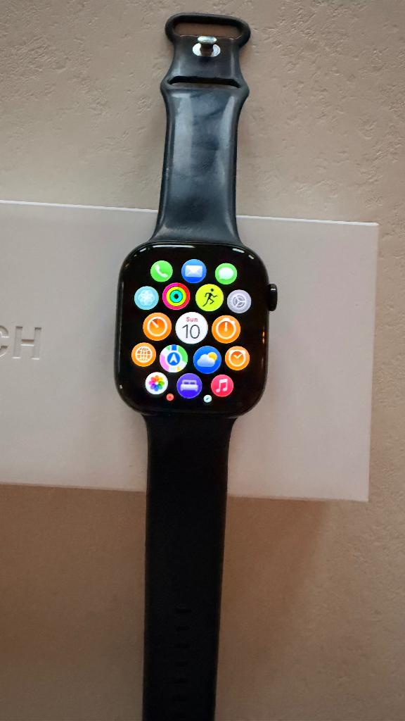 Apple watch, Ophalen, Zwart, IOS, Zo goed als nieuw