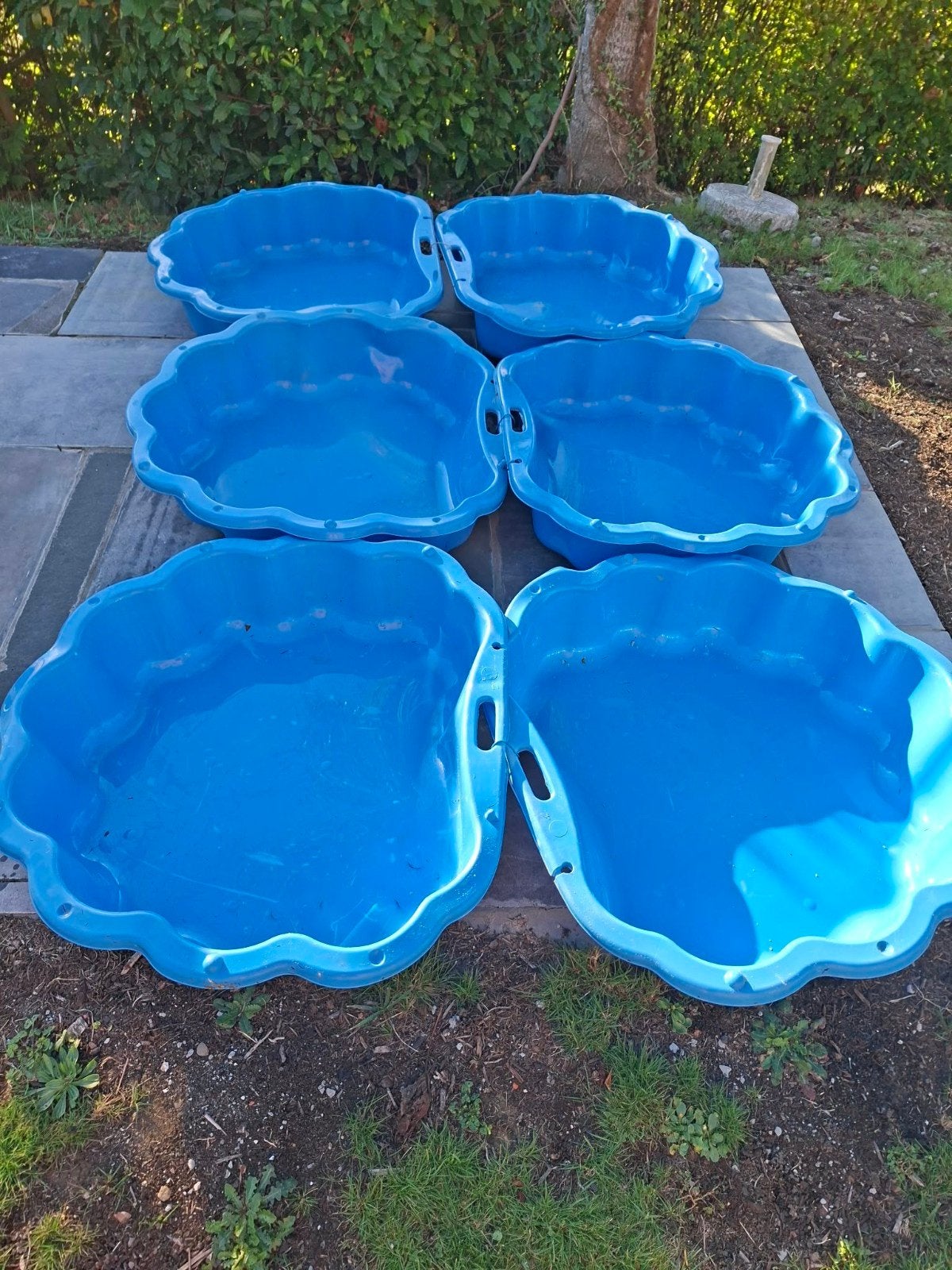 6coquilles sable ou eau, Jardin & Terrasse, Enlèvement