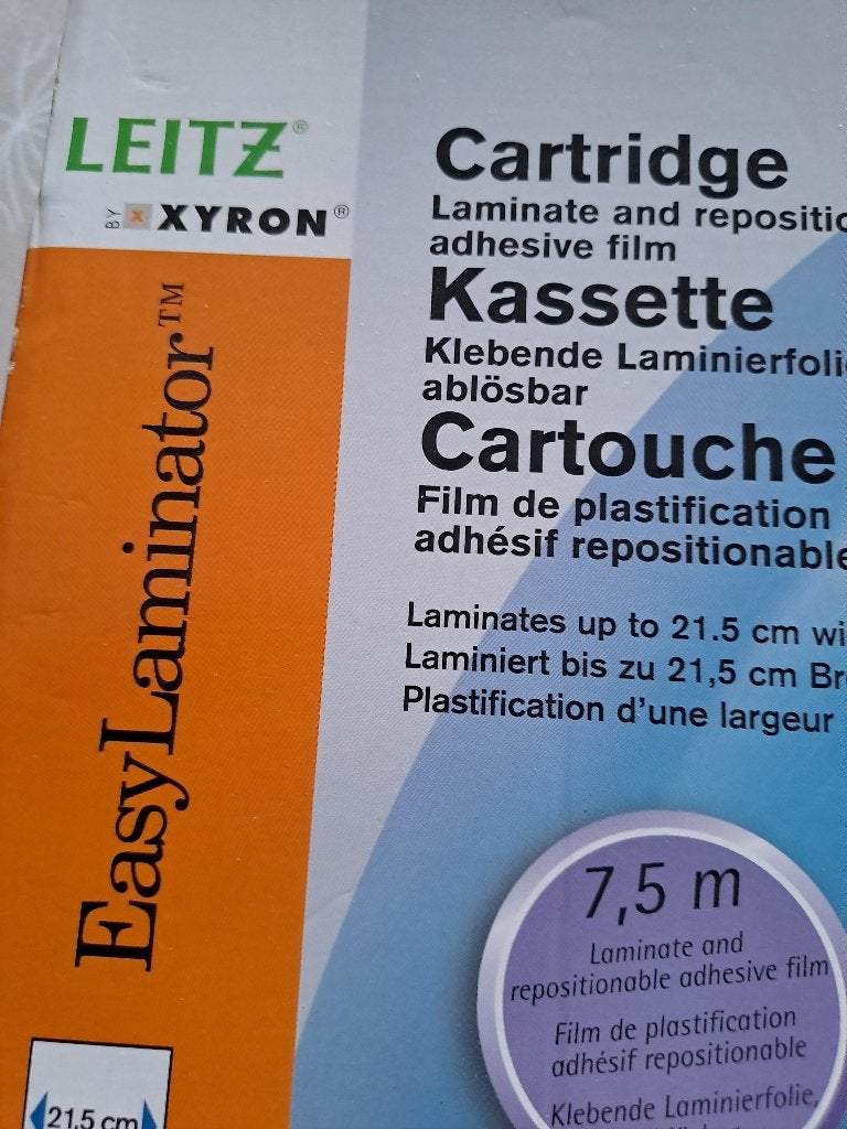 Lamminaatmachine  Leitz., Hobby en Vrije tijd, Stickers en Plaatjes, Nieuw, Ophalen