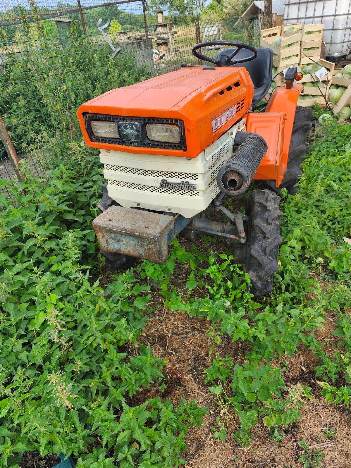 Kubota 4x4, Enlèvement