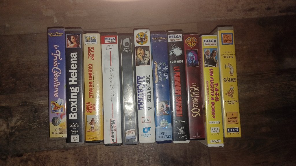 Lot de VHS, CD & DVD, VHS | Film, Enlèvement ou Envoi, Utilisé, Comédie