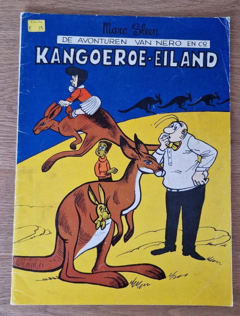 Nero - Kangoeroe-eiland -20(1977) Strip, Boeken, Eén stripboek, Ophalen of Verzenden, Gelezen