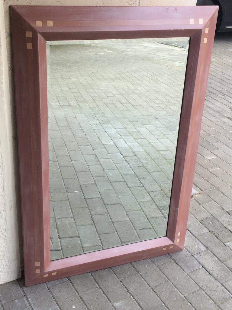 Vintage spiegel, Huis en Inrichting, Woonaccessoires | Spiegels, Ophalen, Gebruikt, 100 tot 150 cm, 75 tot 100 cm