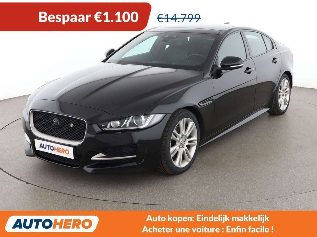 Jaguar XE 20d R-Sport (année de construction 2018), Cuir, Electronic Stability Program (ESP), Achat, Noir