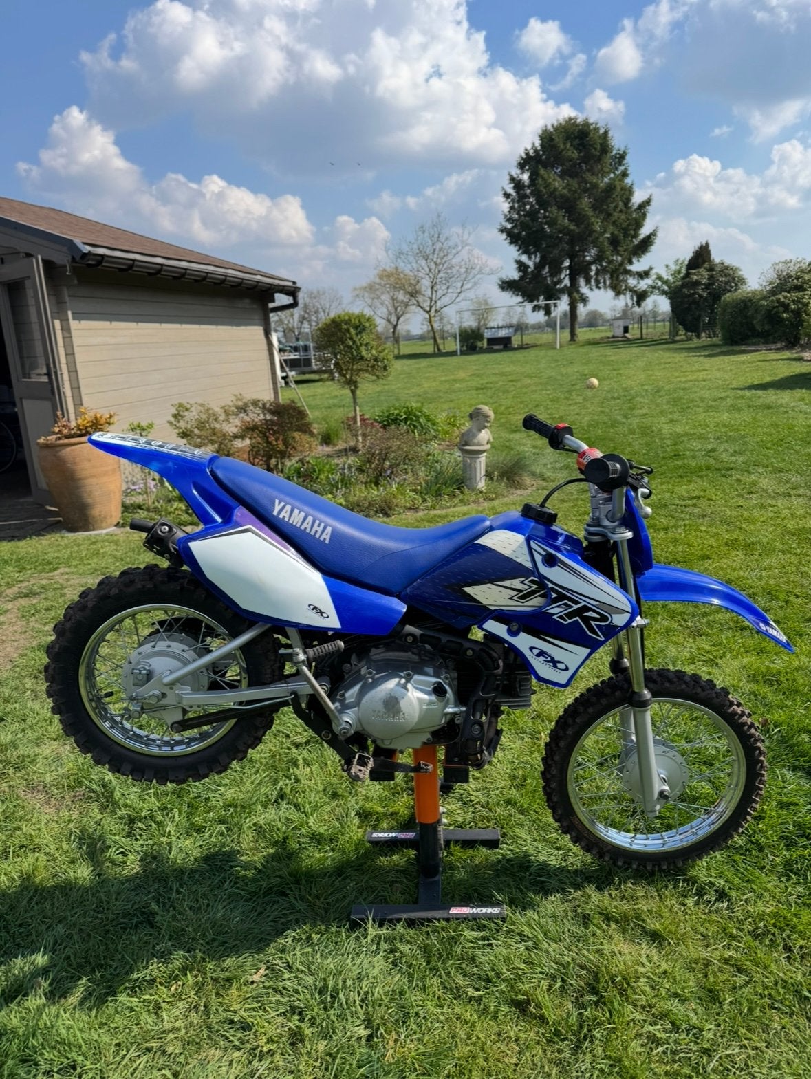Yamha TTR 90cc pitbike, Ophalen of Verzenden, Zo goed als nieuw, Yamaha