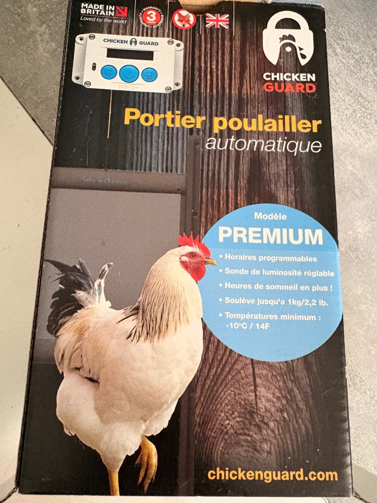 Portaille de securisation pour poulailler, Enlèvement, Neuf, Poulailler