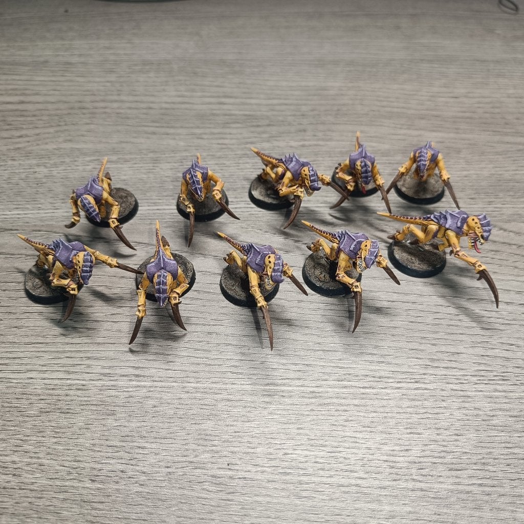 Warhammer 40k - Tyranids - Hormagaunts, Peint, Figurine(s), Warhammer, Comme neuf