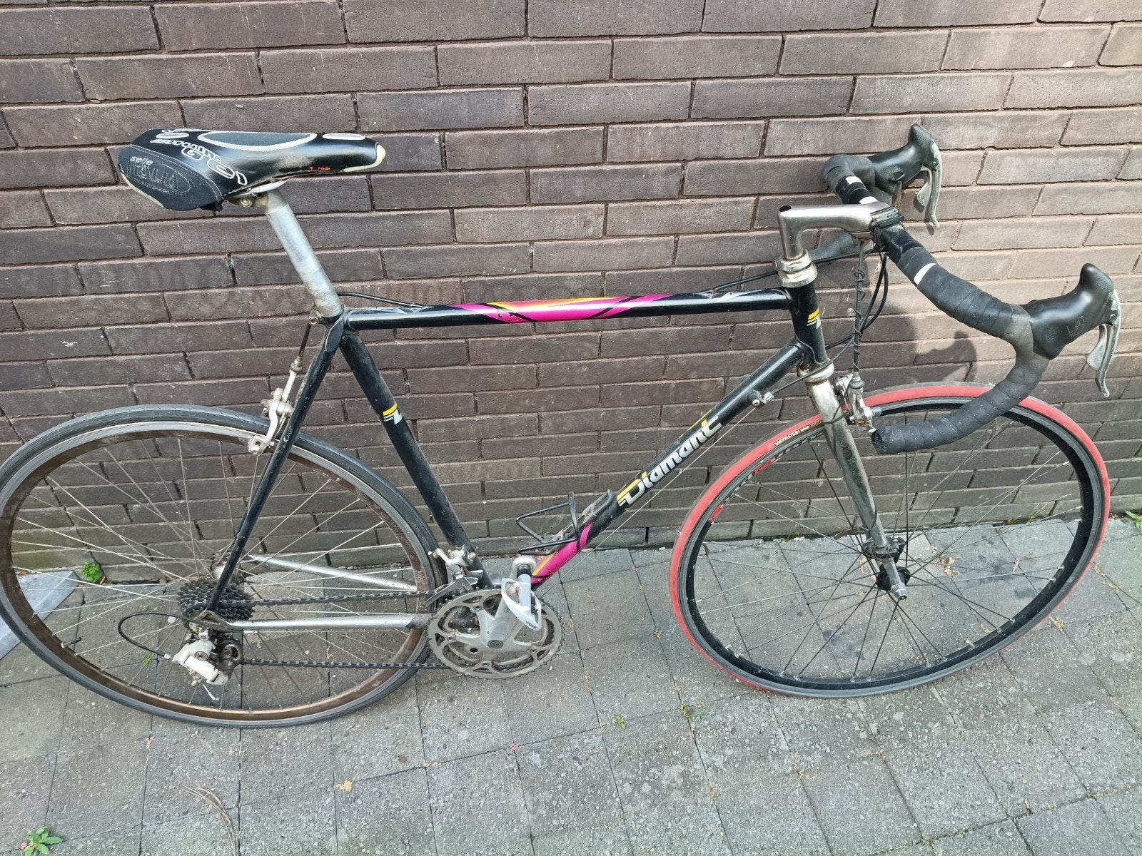 Vintage Diamant Racefiets / opknapper, Fietsen en Brommers, Ophalen
