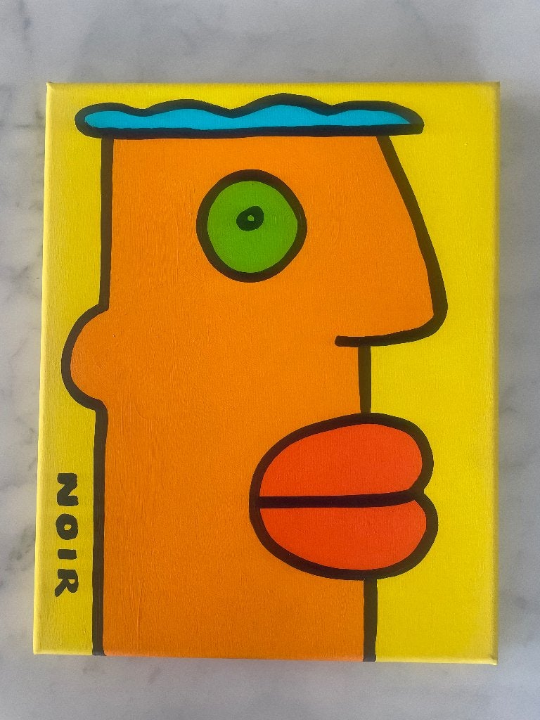 Thierry NOIR 24x30, Antiek en Kunst, Ophalen, Acrylverf