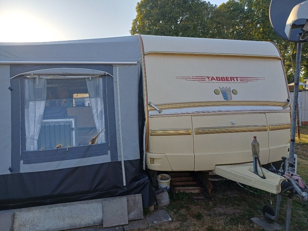Tabbert Baronesse 685 DF, Caravans en Kamperen, Caravans, Rondzit, Tabbert, 7 tot 8 meter, Particulier