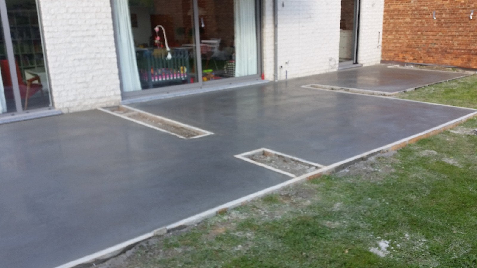Betonvloer, Jardin & Terrasse, Pavé & Dalles, Enlèvement, Briques