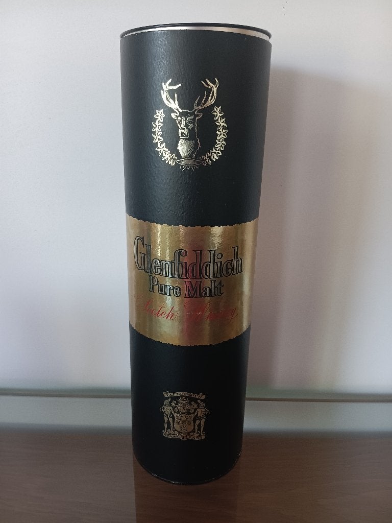 Ongeopende vintage fles Glenfiddich Pure Malt Scotch Wisky, Verzamelen, Wijnen, Ophalen, Overige typen, Zo goed als nieuw, Vol