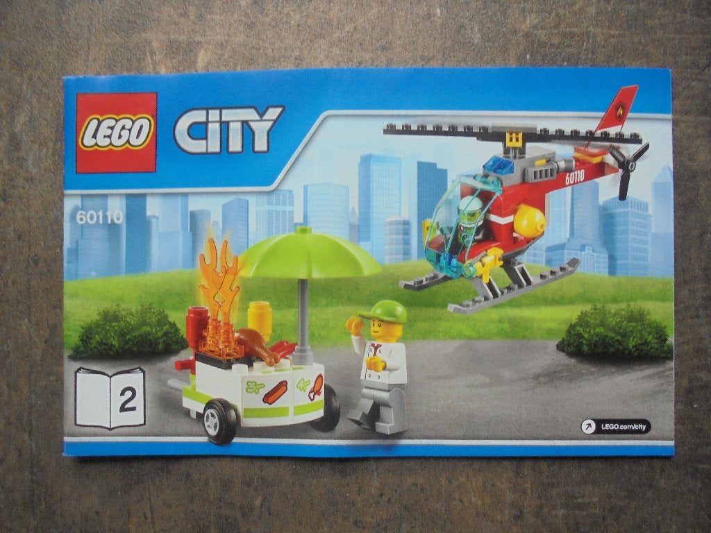 Lego City Building Instruction 60110 Part 2 (zie foto's), Enlèvement ou Envoi, Utilisé, Lego, City