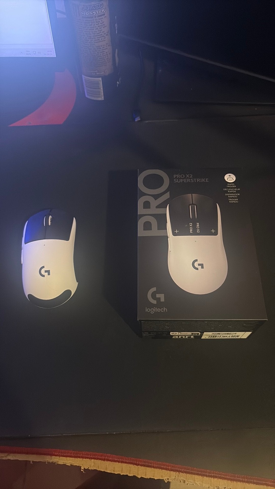 Logitech G PRO X2 SUPERSTRIKE, Informatique & Logiciels, Souris, Logitech G, Enlèvement ou Envoi, Comme neuf