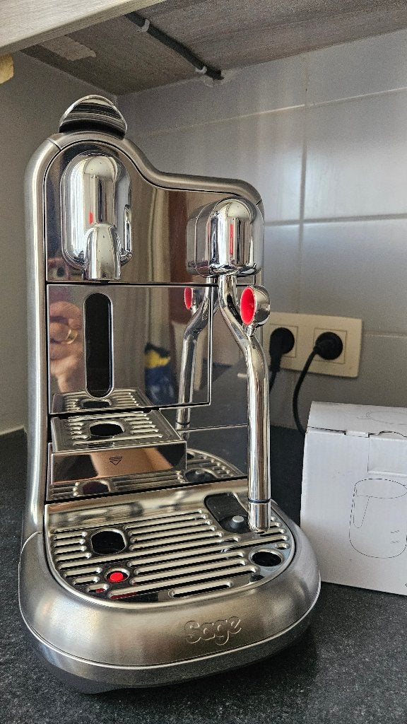 Nespresso sage creatista PRO, Elektronische apparatuur, Koffiezetapparaten, Koffiepads en cups, Espresso apparaat, Nieuw, Ophalen of Verzenden