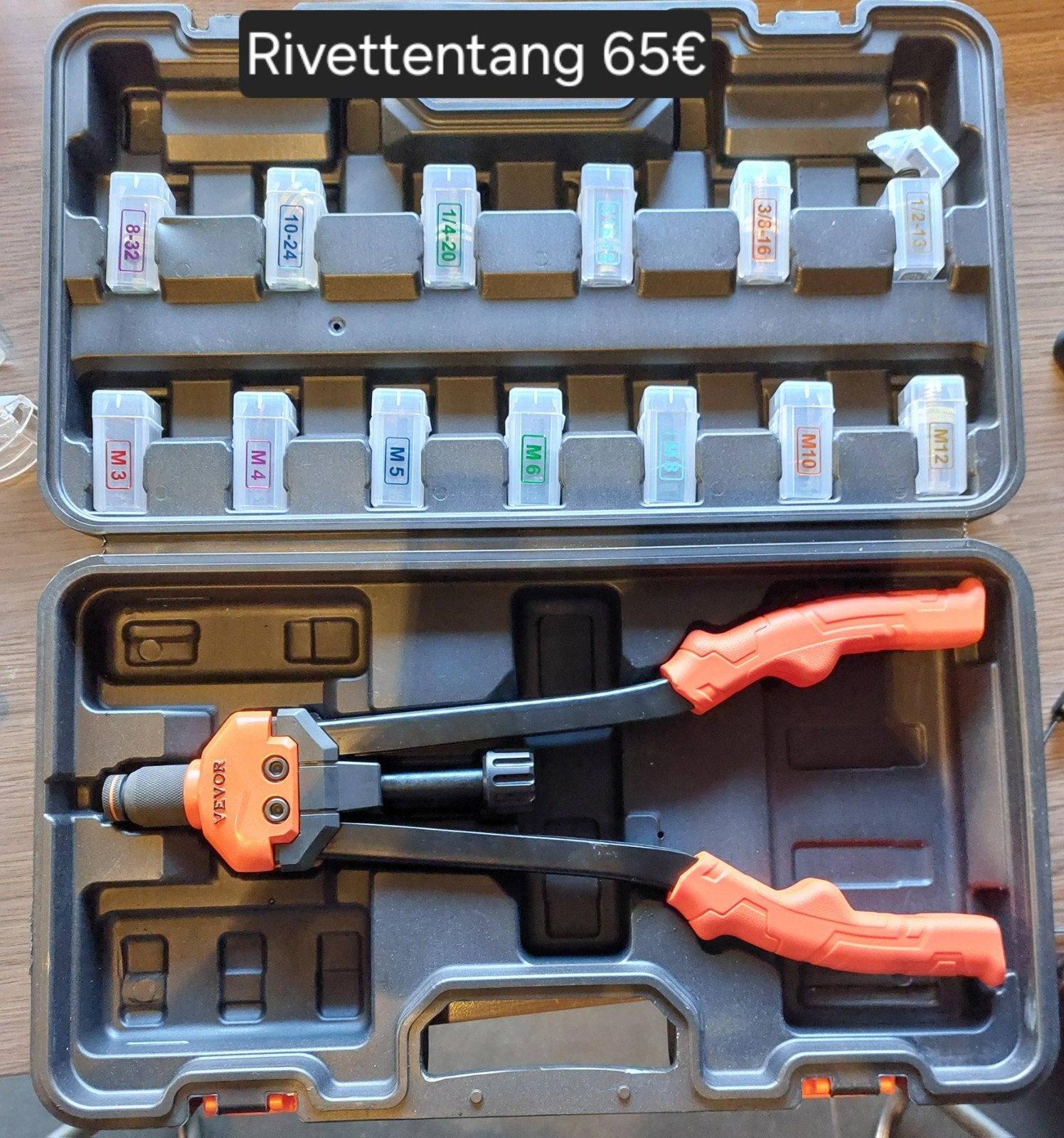 Rivetten + rivettentang, Nieuw, Ophalen of Verzenden