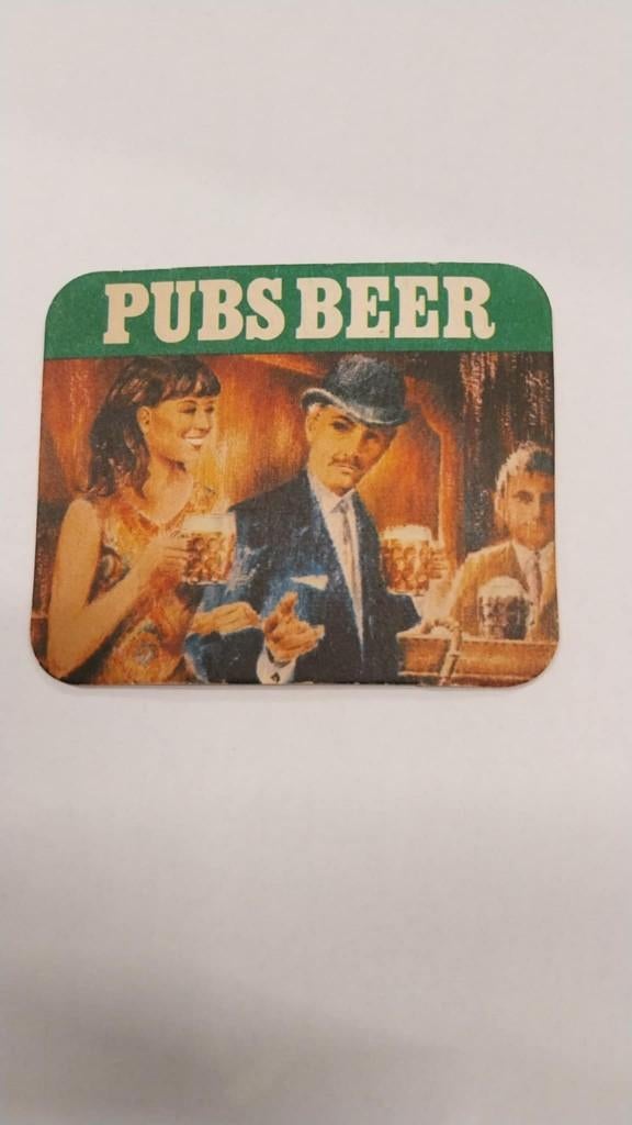Bierviltje Pubs Beer De Gheest Aalst, Verzamelen, Biermerken, Ophalen of Verzenden, Gebruikt, Viltje(s)