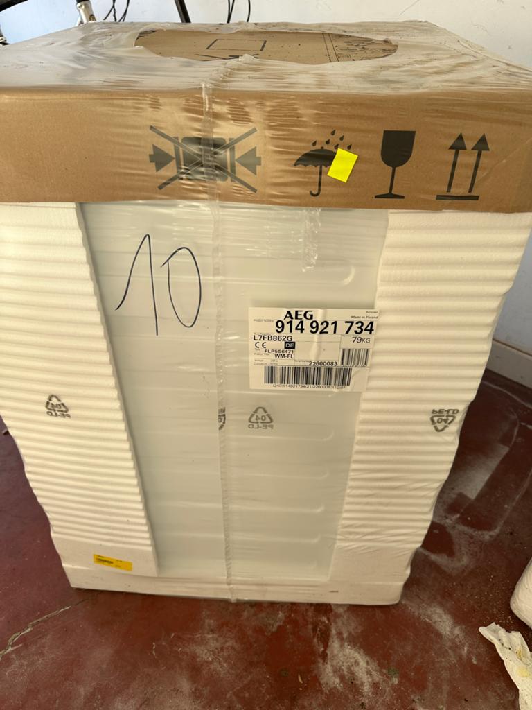 AEG WASMACHINE, Ophalen, 6 tot 8 kg, Nieuw, 1600 toeren of meer