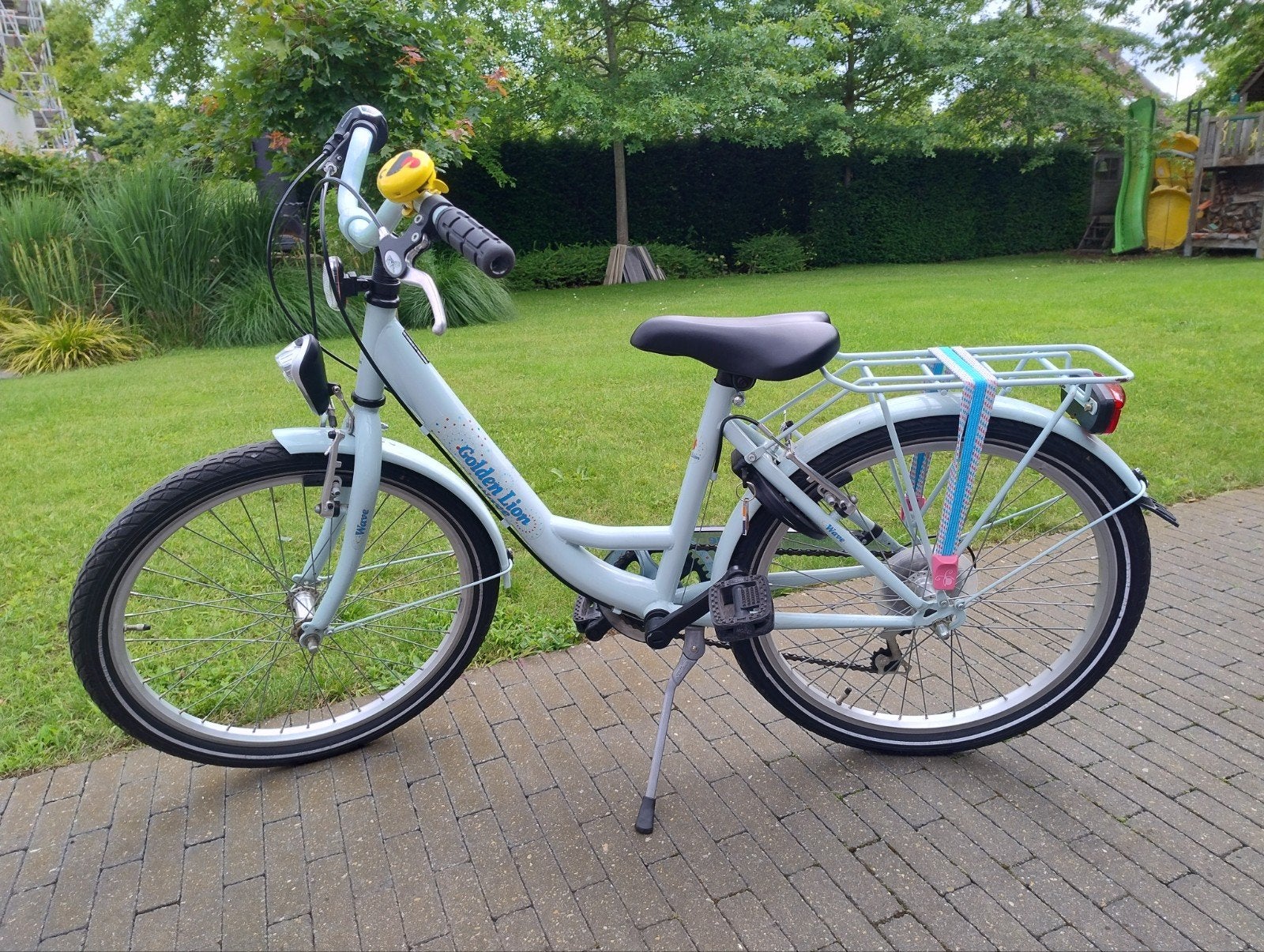 Meisjesfiets 22inch, Ophalen