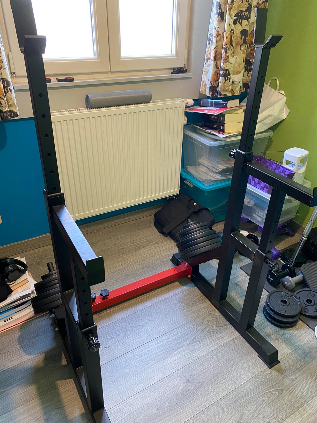 Squat rek, Sport en Fitness, Ophalen, Zo goed als nieuw