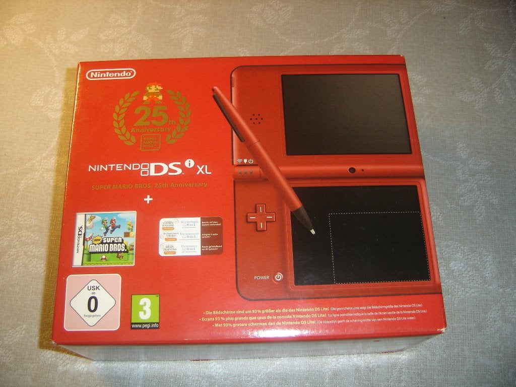 Nintendo DSi XL (Super mario bros 25th anniversary), Consoles de jeu & Jeux vidéo, Enlèvement, Neuf, Rouge, Dsi XL