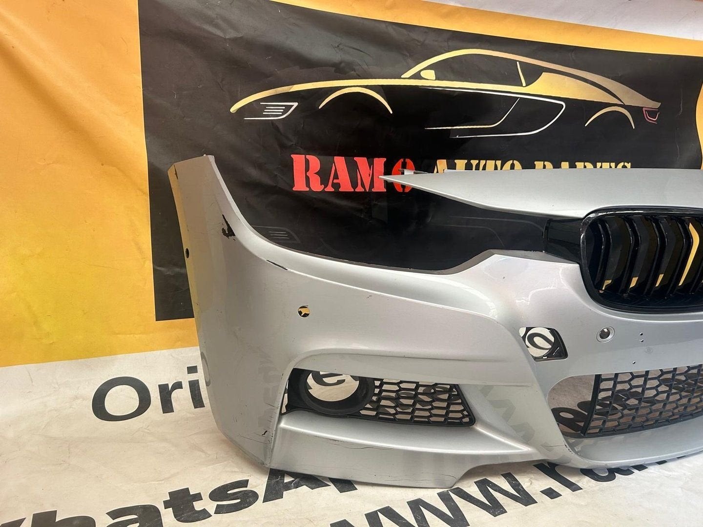VOORBUMPER BMW 3 SERIE F30 F31 M PAKKET 51111585771V0, -, Utilisé, Avant, -