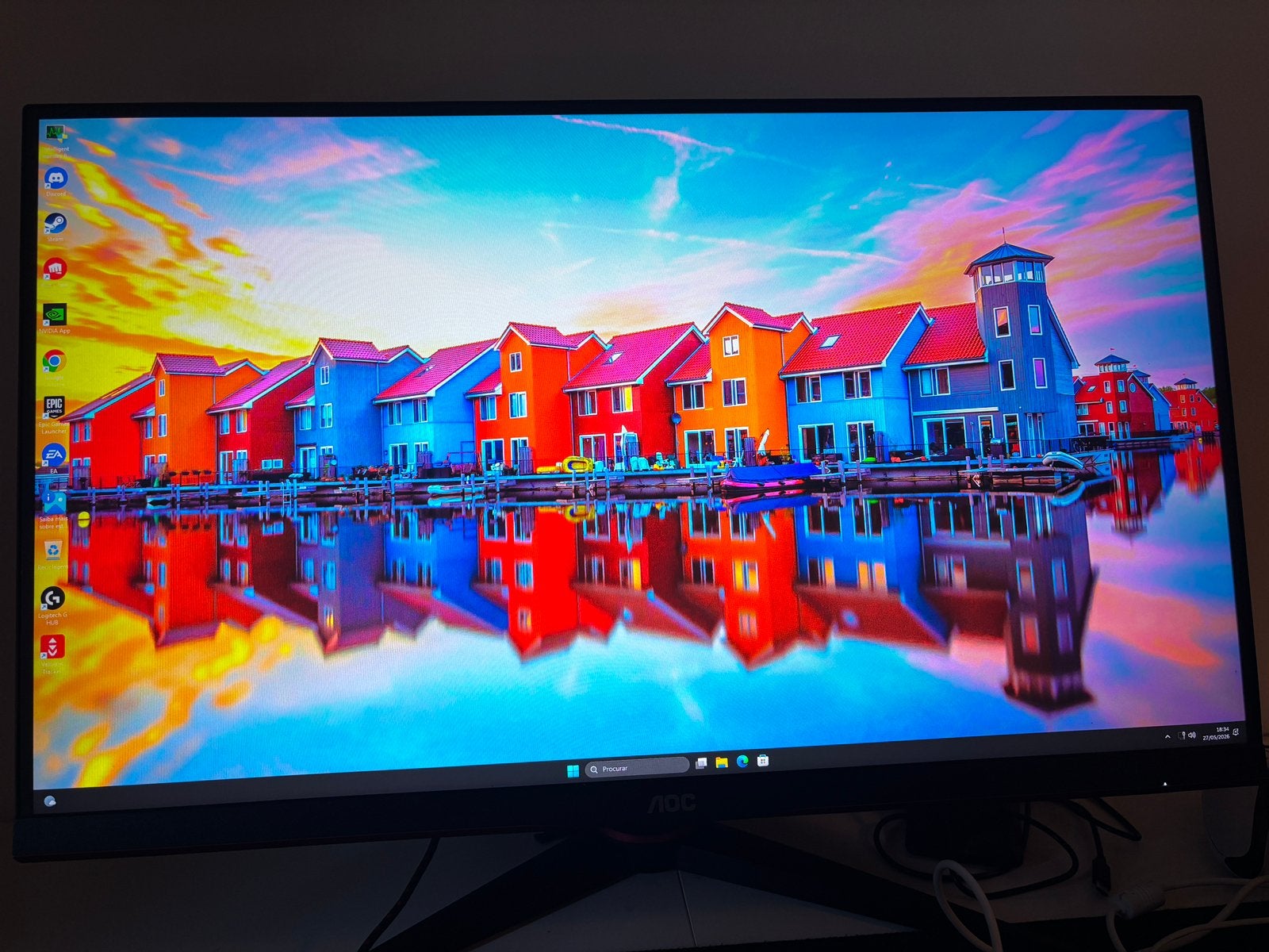 AOC 27” 1440p 165Hz Gaming Monitor, Ophalen, Zo goed als nieuw