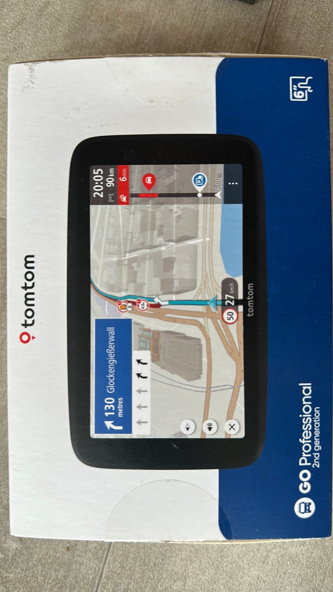 Tomtom Go Professional, Ophalen, Nieuw