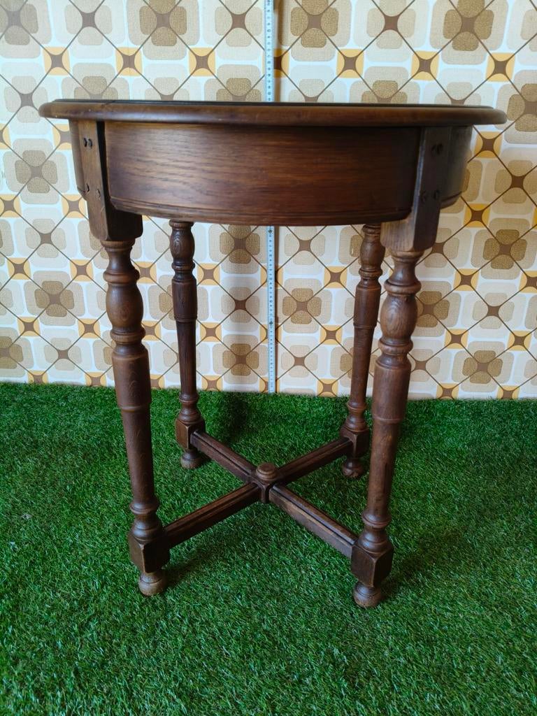 Charmante houten tafel, Ophalen