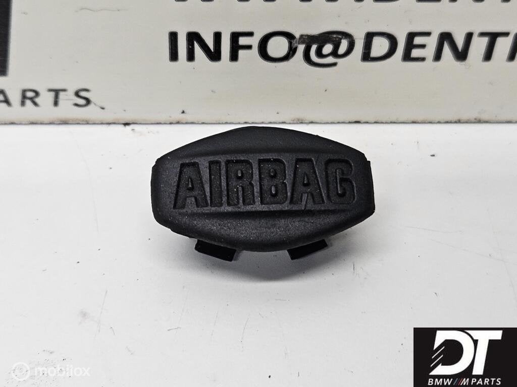 Afdekkap deurpaneel airbag zwart BMW 3-serie E46 51418253158, Gebruikt, Ophalen of Verzenden, BMW, BMW