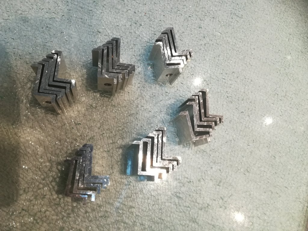 Set eindklem aluminium zonnepanelen 35mm hoogte 30 stuks, Doe-het-zelf en Bouw, Zonnepanelen en Toebehoren, Ophalen of Verzenden