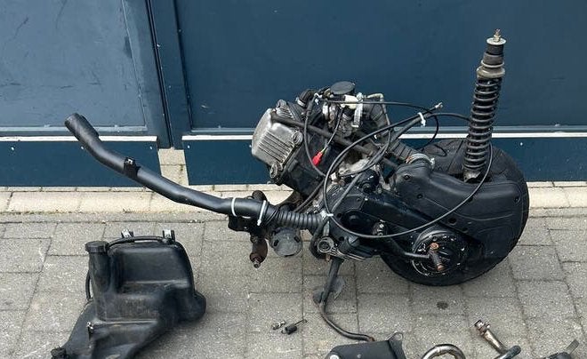 Faisceau de câblage pour réservoir Turbokit 4t2V Block 80cc, Enlèvement ou Envoi, Bloc, Piaggio