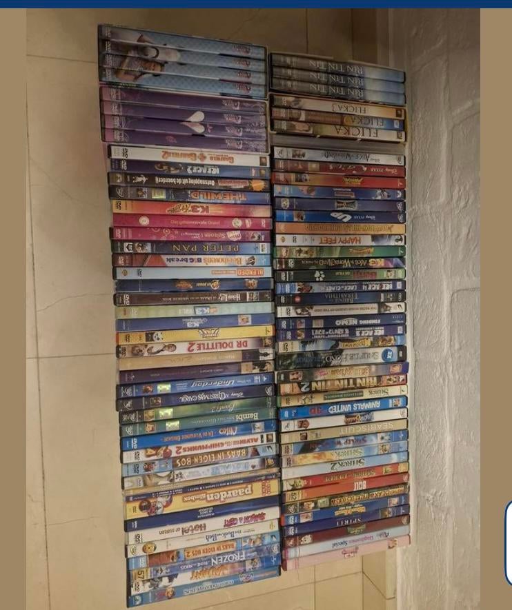 Kinder dvd’s, Ophalen, Zo goed als nieuw