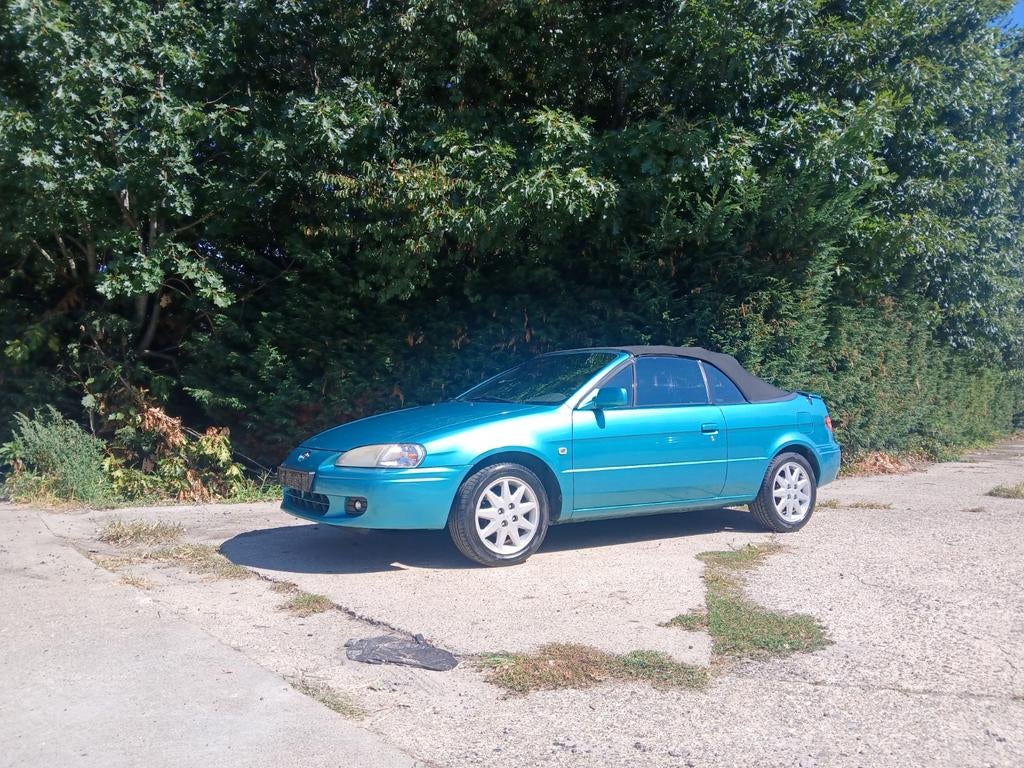 Toyota paseo cabrio 1997, Ophalen