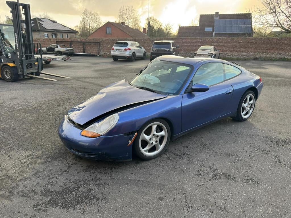 Pièces Porsche 996 3.4 — 1998, Autos : Divers, Voitures accidentées, Porsche, Automatique, Essence, Coupé, Bleu, Enlèvement
