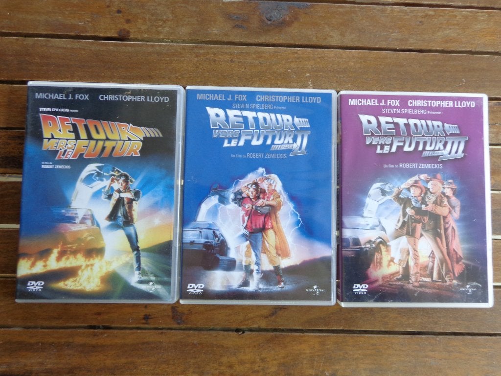 )))   Trilogie Retour vers le Futur  // Robert Zemeckis (((, Cd's en Dvd's, Dvd's | Science Fiction en Fantasy, Alle leeftijden