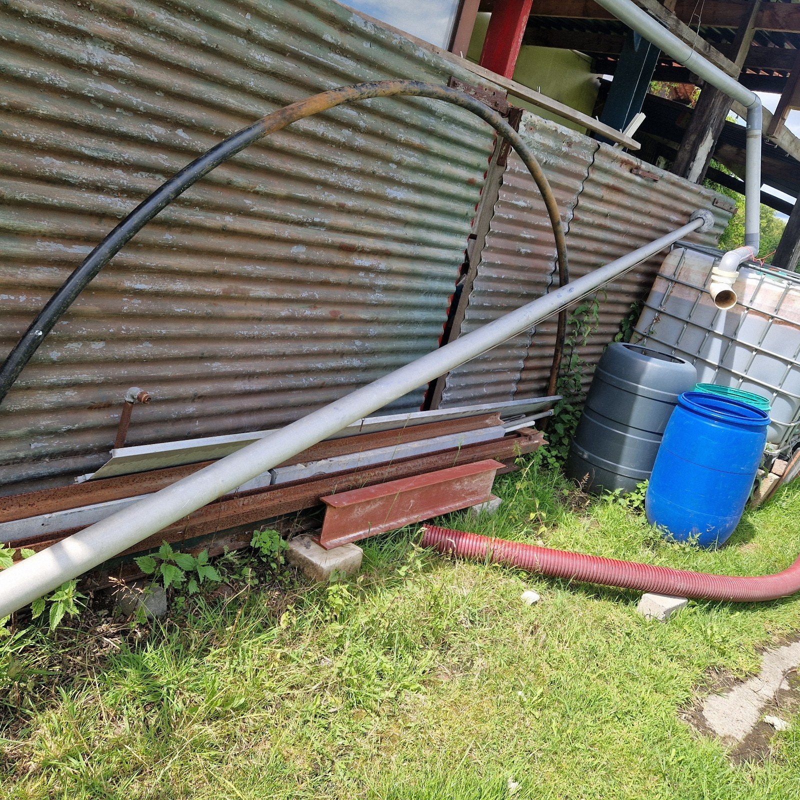 vlaggenmast 5 meter, Diversen, Vlaggen en Wimpels, Ophalen